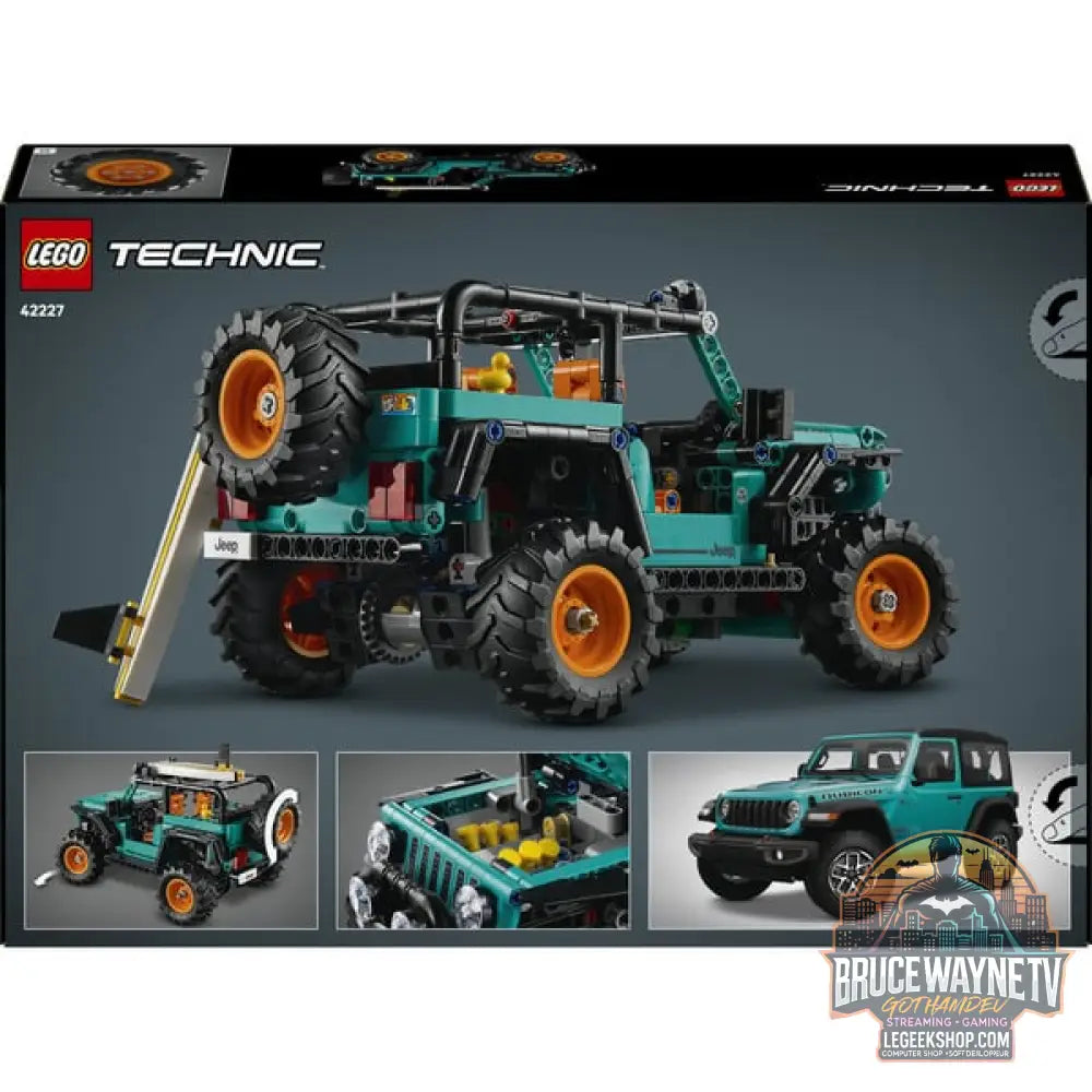 LEGO 42227 Technic Jeep Wrangler Rubicon Geländewagen, jeu de construction - LEGO - vue 7