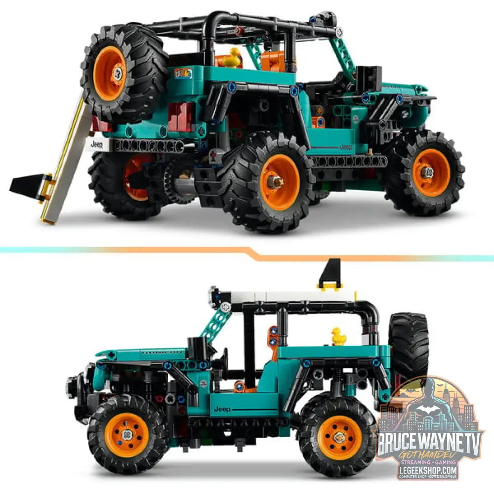 LEGO 42227 Technic Jeep Wrangler Rubicon Geländewagen, jeu de construction - LEGO - vue 4