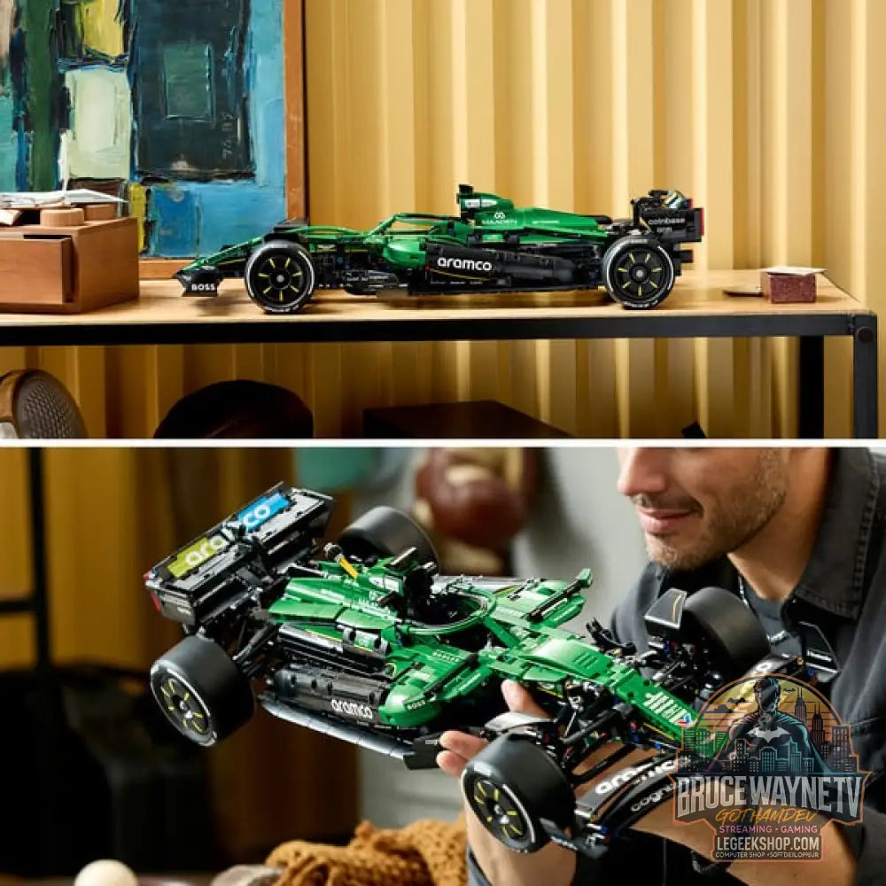 LEGO 42240 Technic Aston Martin Aramco AMR25 F1 Auto, jeu de construction - LEGO - vue 3