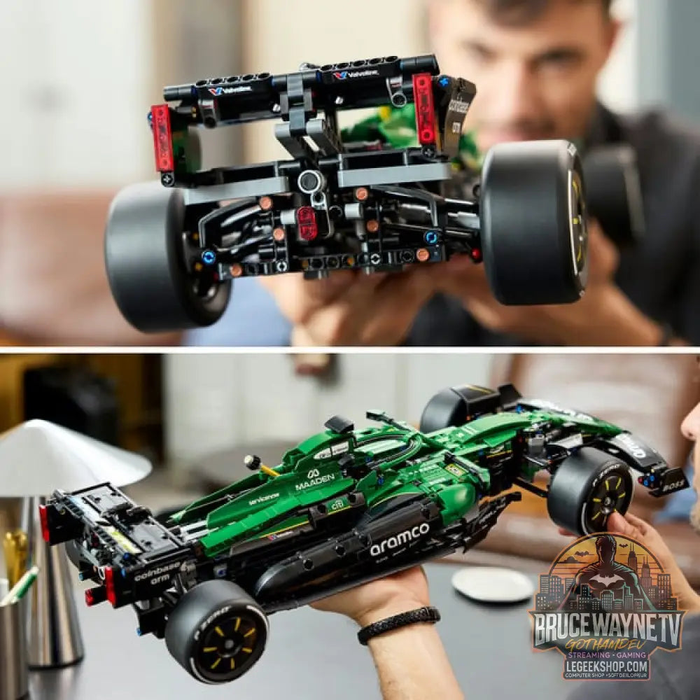 LEGO 42240 Technic Aston Martin Aramco AMR25 F1 Auto, jeu de construction - LEGO - vue 7