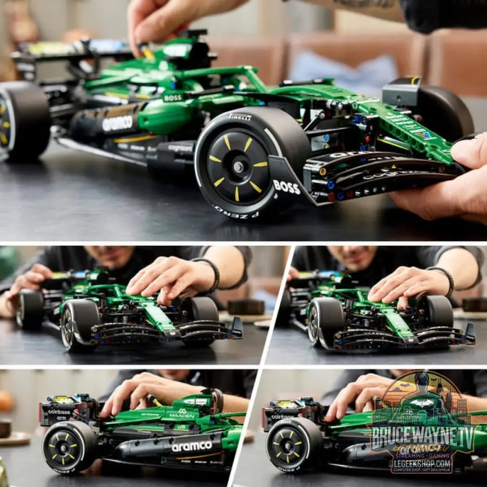 LEGO 42240 Technic Aston Martin Aramco AMR25 F1 Auto, jeu de construction - LEGO - vue 5