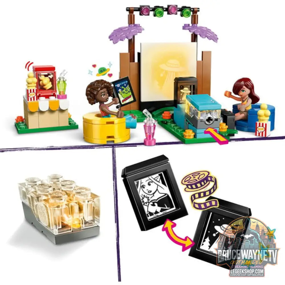 LEGO 42642 Friends Filmabend avec Freunden, jeu de construction - LEGO - vue 4