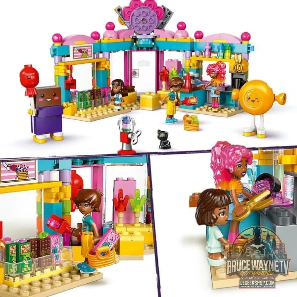 LEGO 42649 Friends Heartlake City Süßwarenladen, jeu de construction - LEGO - vue 4