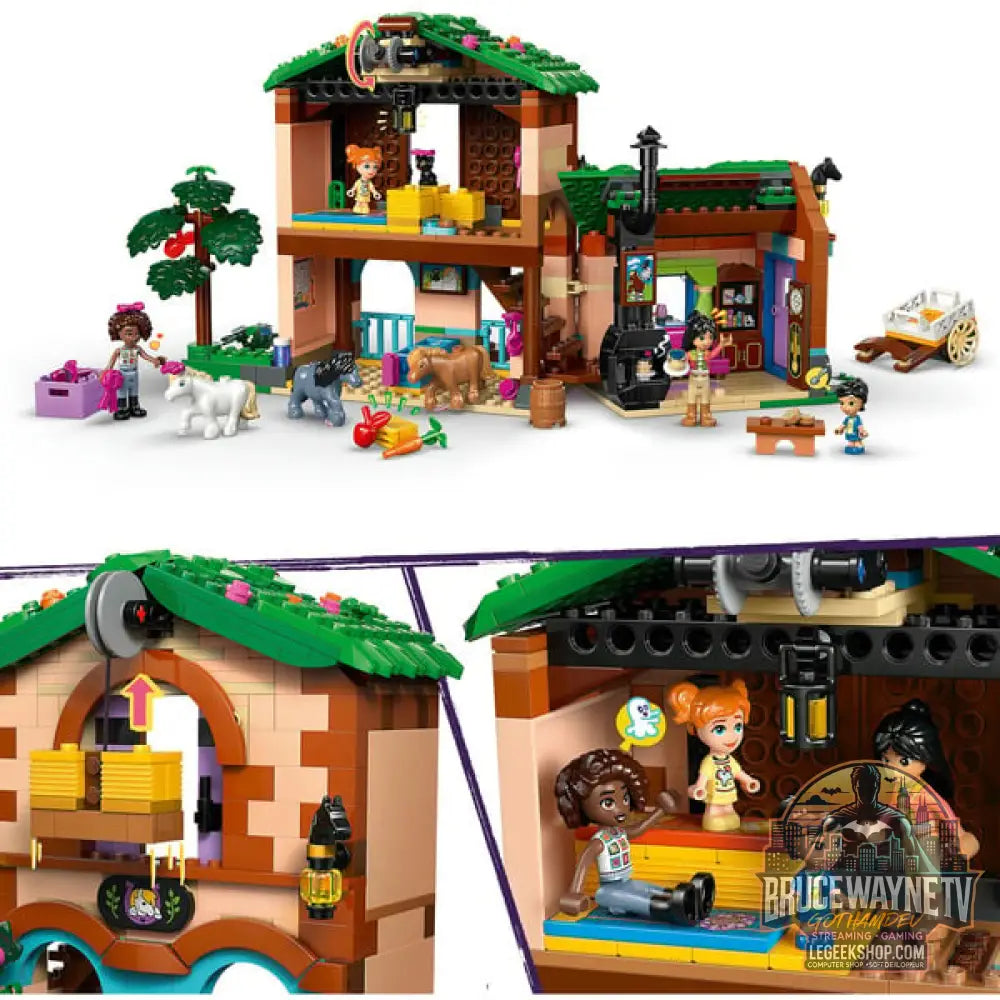LEGO 42654 Friends Ponyhof & Stall, jeu de construction - LEGO - vue 4