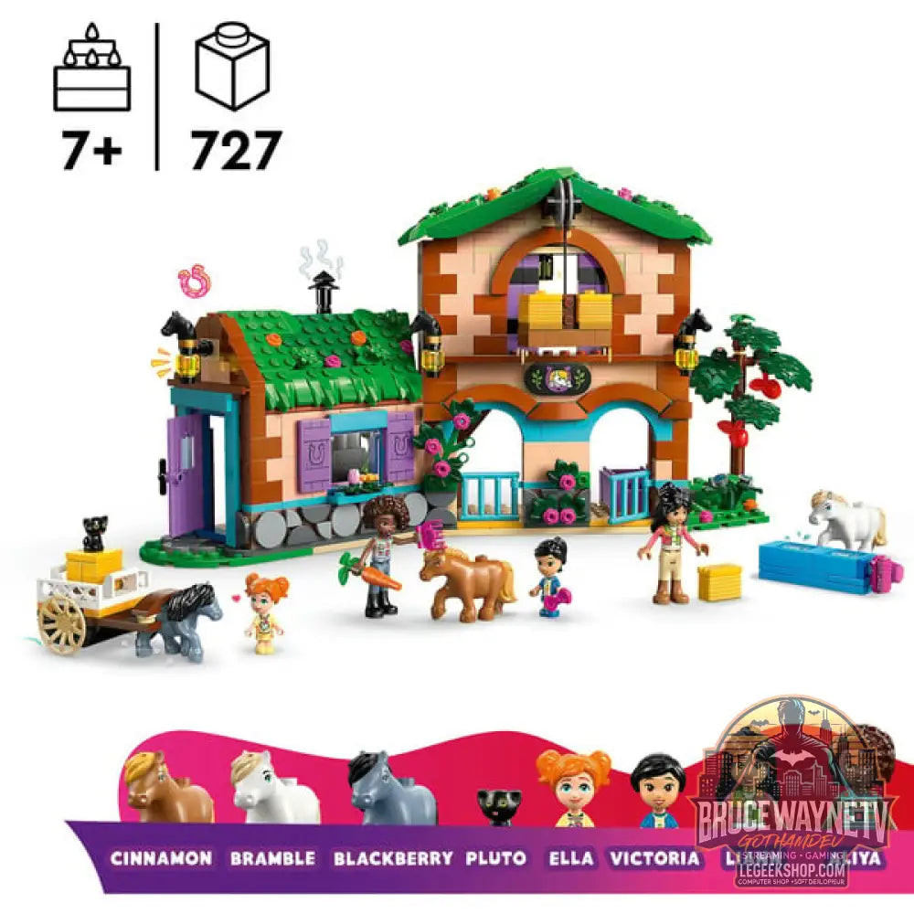 LEGO 42654 Friends Ponyhof & Stall, jeu de construction - LEGO - vue 3