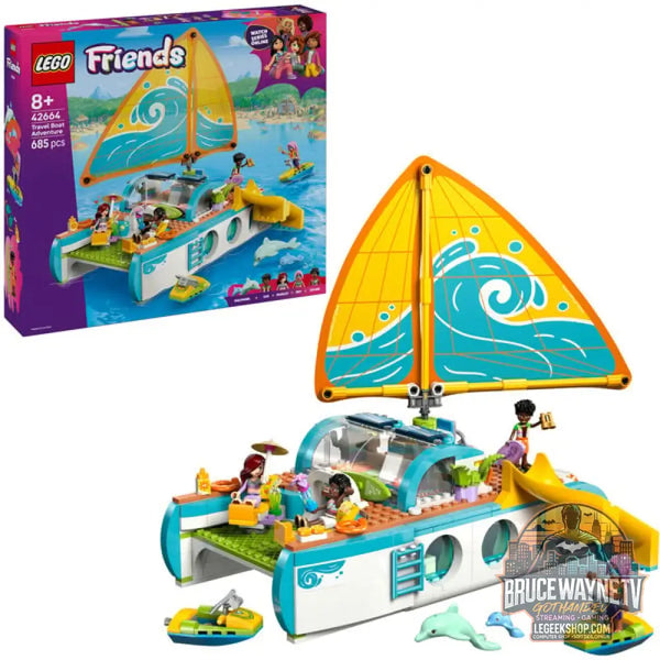 LEGO 42664 Friends Segelabenteuer, jeu de construction - LEGO