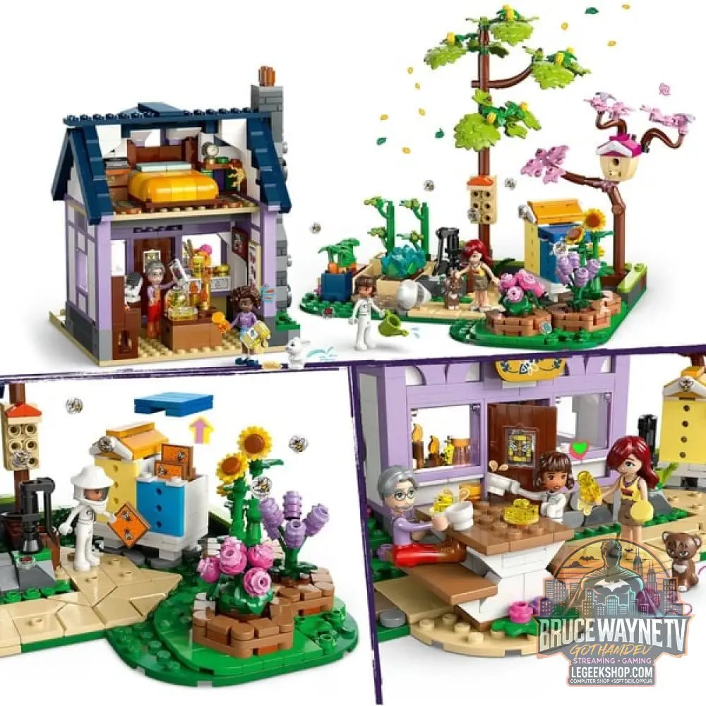 LEGO 42669 Friends Haus et Blumengarten der Imker, jeu de construction - LEGO - vue 4
