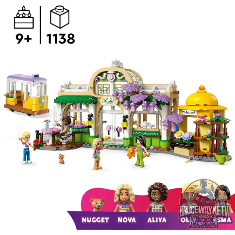 LEGO 42671 Friends Pflanzencafé et Blumenkiosk, jeu de construction - LEGO - vue 3