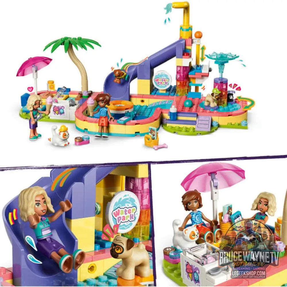LEGO 42676 Friends Lustiger Tag im Wasserpark, jeu de construction - LEGO - vue 3