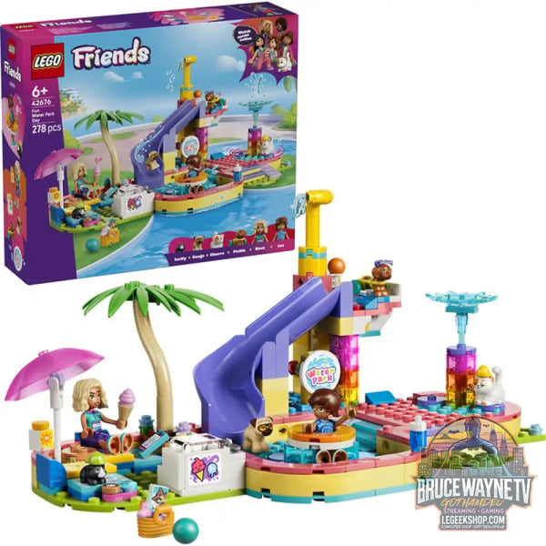 LEGO 42676 Friends Lustiger Tag im Wasserpark, jeu de construction - LEGO