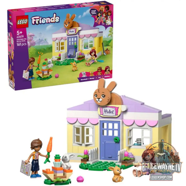LEGO 42679 Friends Heartlake City Hasenhotel, jeu de construction - LEGO