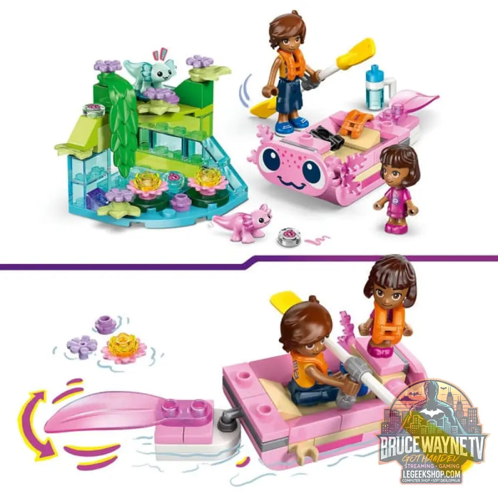 LEGO 42681 Friends Axolotl-Abenteuerboot, jeu de construction - LEGO - vue 4