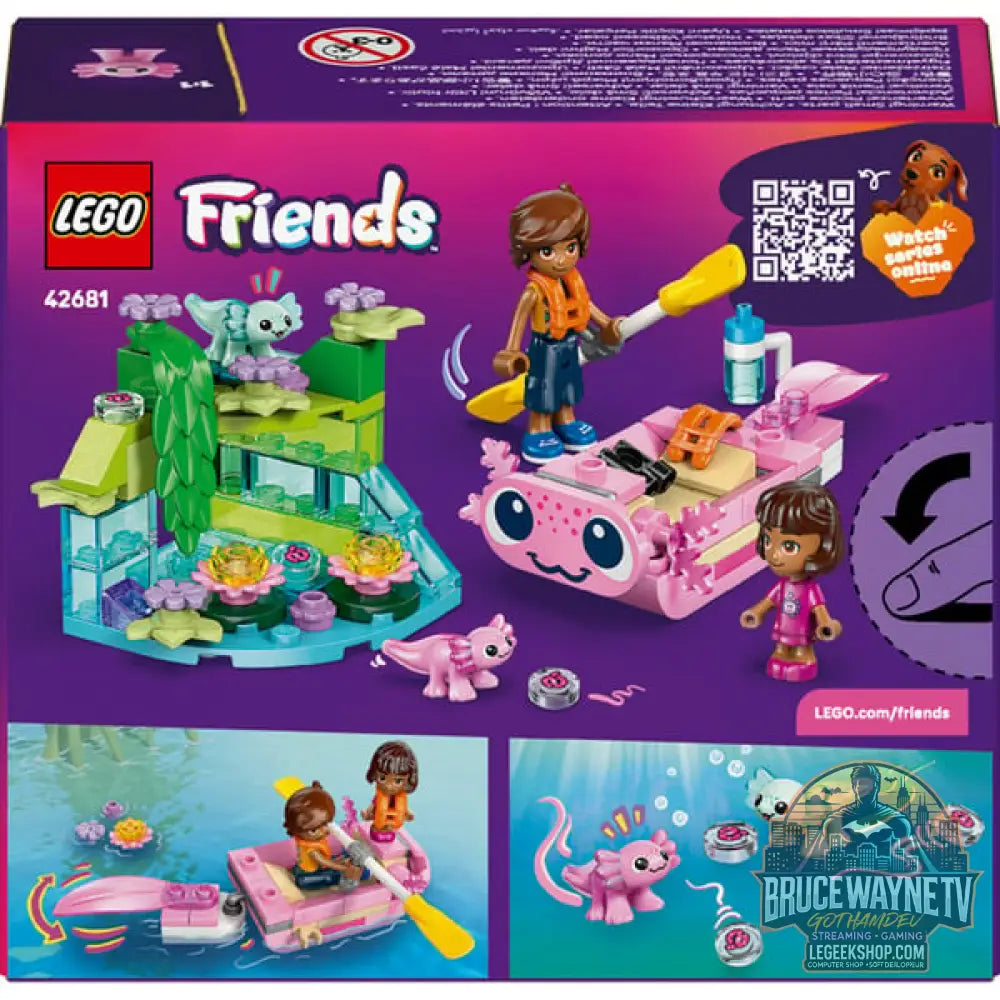 LEGO 42681 Friends Axolotl-Abenteuerboot, jeu de construction - LEGO - vue 7