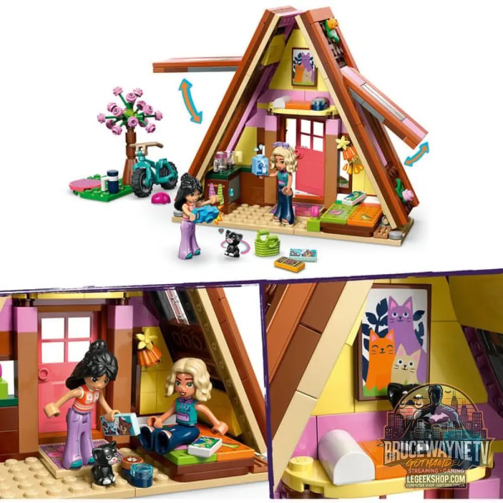 LEGO 42682 Friends Glampinghütte in freier Natur, jeu de construction - LEGO - vue 3