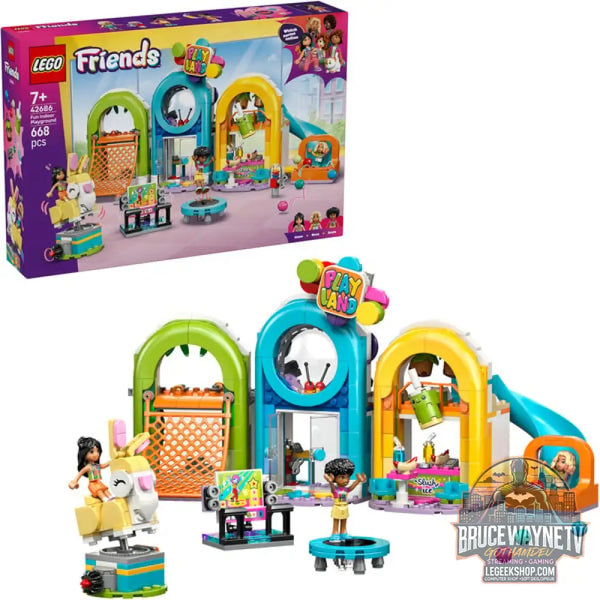 LEGO 42686 Friends Cooler Indoor-Spielplatz, jeu de construction - LEGO