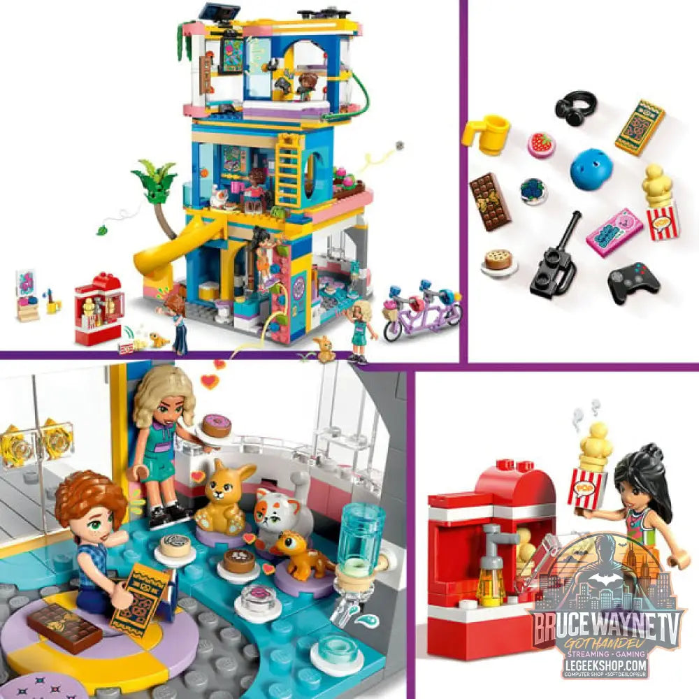 LEGO 42689 Friends Heartlake City Freundschafts-Clubhaus, jeu de construction - LEGO - vue 4