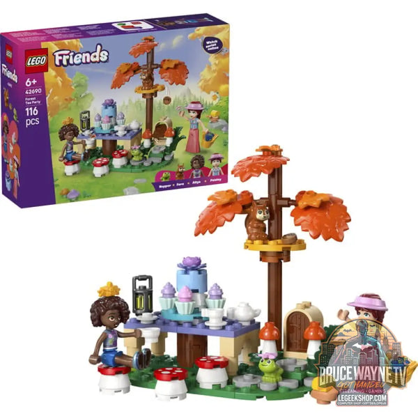 LEGO 42690 Friends Teeparty im Wald, jeu de construction - LEGO