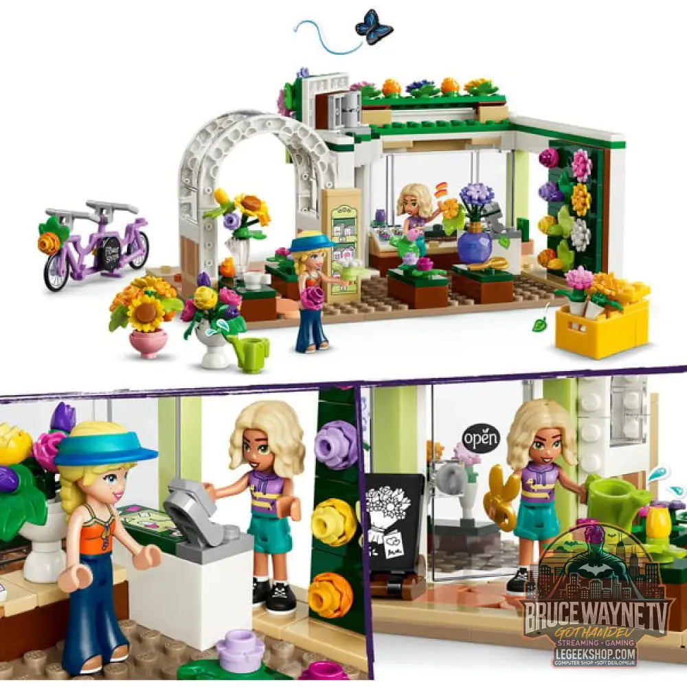 LEGO 42693 Friends Kreativer Blumenladen, jeu de construction - LEGO - vue 3