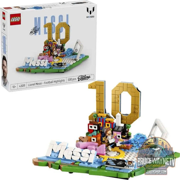 LEGO 43011 Editions Lionel Messi - Fußball Highlights, jeu de construction - LEGO