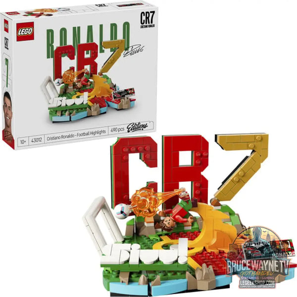 LEGO 43012 Editions Cristiano Ronaldo - Fußball-Highlights, jeu de construction - LEGO