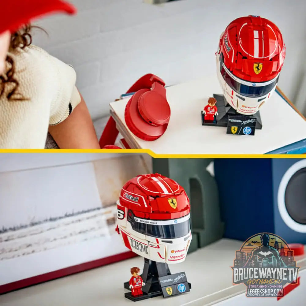 LEGO 43014 Editions Scuderia Ferrari HP Charles Leclerc Helm, jeu de construction - LEGO - vue 5