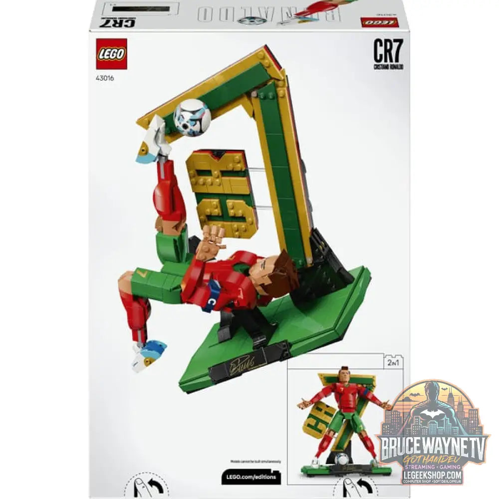 LEGO 43016 Editions Cristiano Ronaldo - Fußballlegende, jeu de construction - LEGO - vue 7