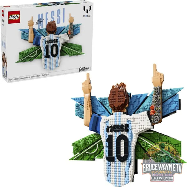 LEGO 43018 43018 Editions Lionel Messi – Torjubel, jeu de construction - LEGO