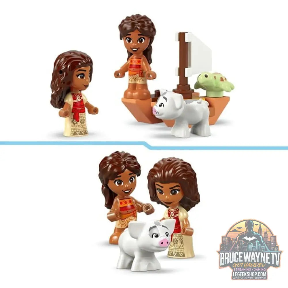 LEGO 43260 Disney Princess Vaianas Inselspaß, jeu de construction - LEGO - vue 5