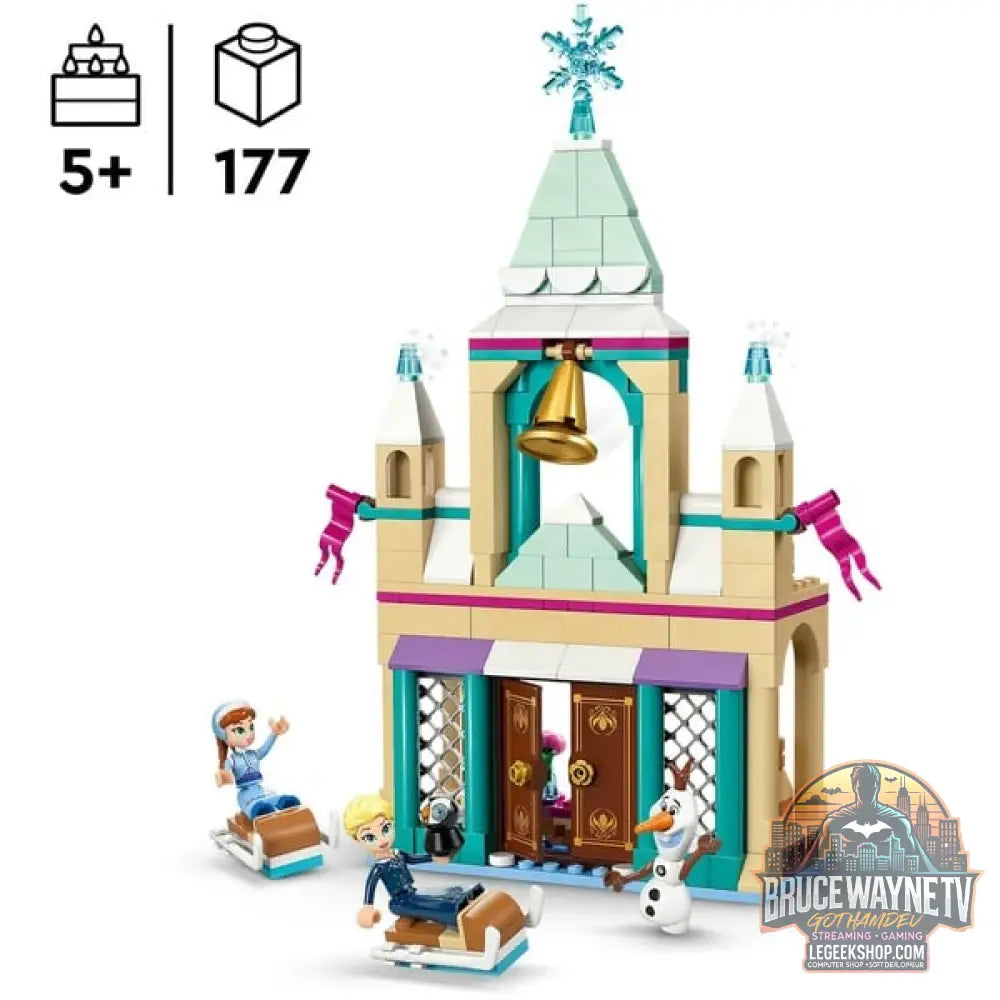 LEGO 43265 Disney Princess Das Arendelle Schloss, jeu de construction - LEGO - vue 3