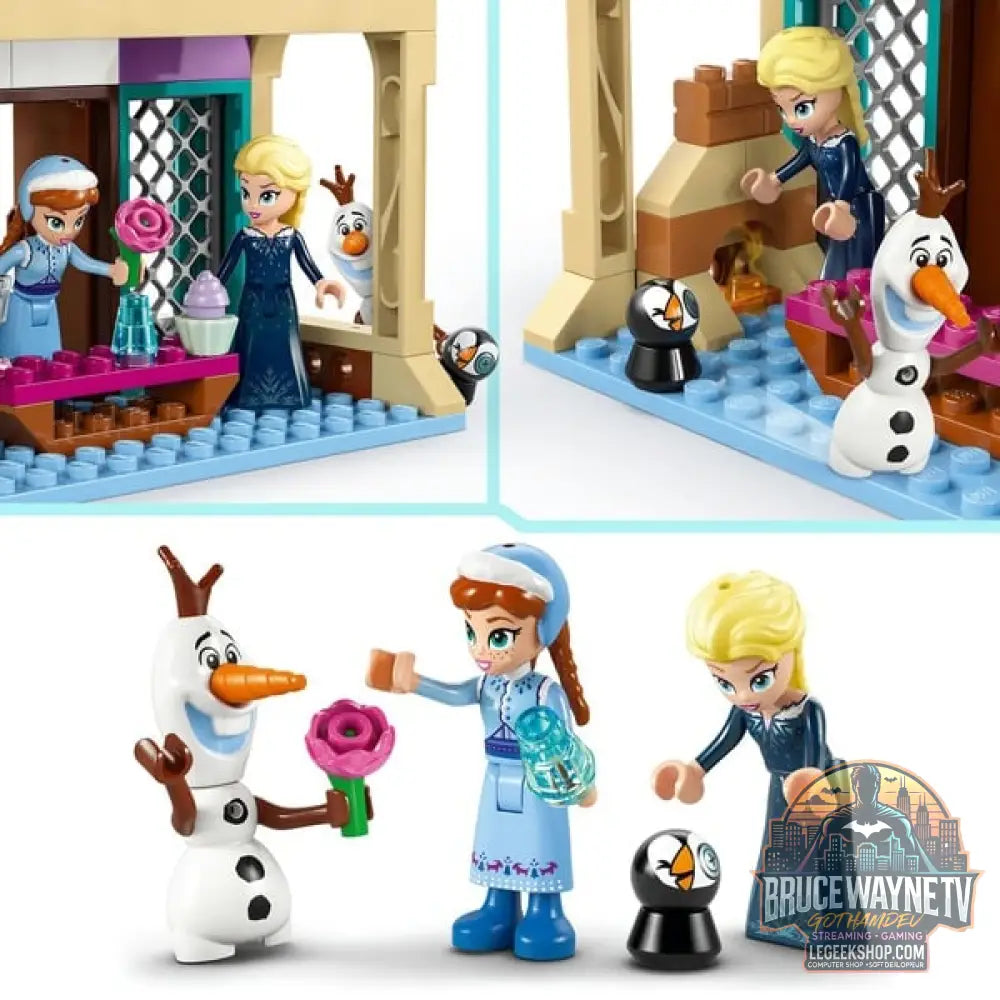 LEGO 43265 Disney Princess Das Arendelle Schloss, jeu de construction - LEGO - vue 5