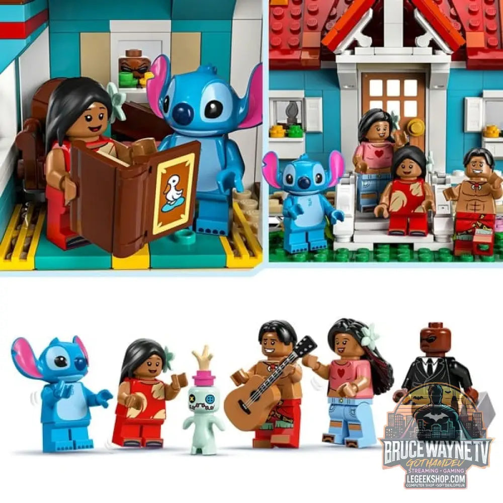 LEGO 43268 Disney Classic Das Strandhaus aus „Lilo et Stitch“, jeu de construction - LEGO - vue 5