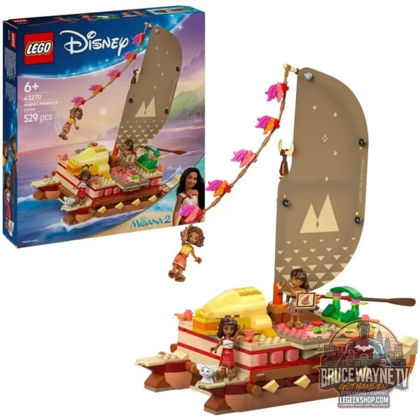 LEGO 43270 Disney Princess Vaianas Abenteuerfloß, jeu de construction - LEGO