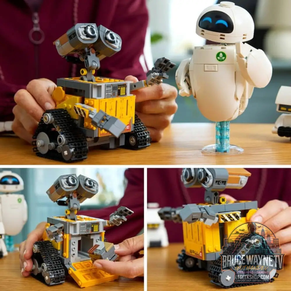 LEGO 43279 Disney Pixar WALL-E et EVE, jeu de construction - LEGO - vue 5
