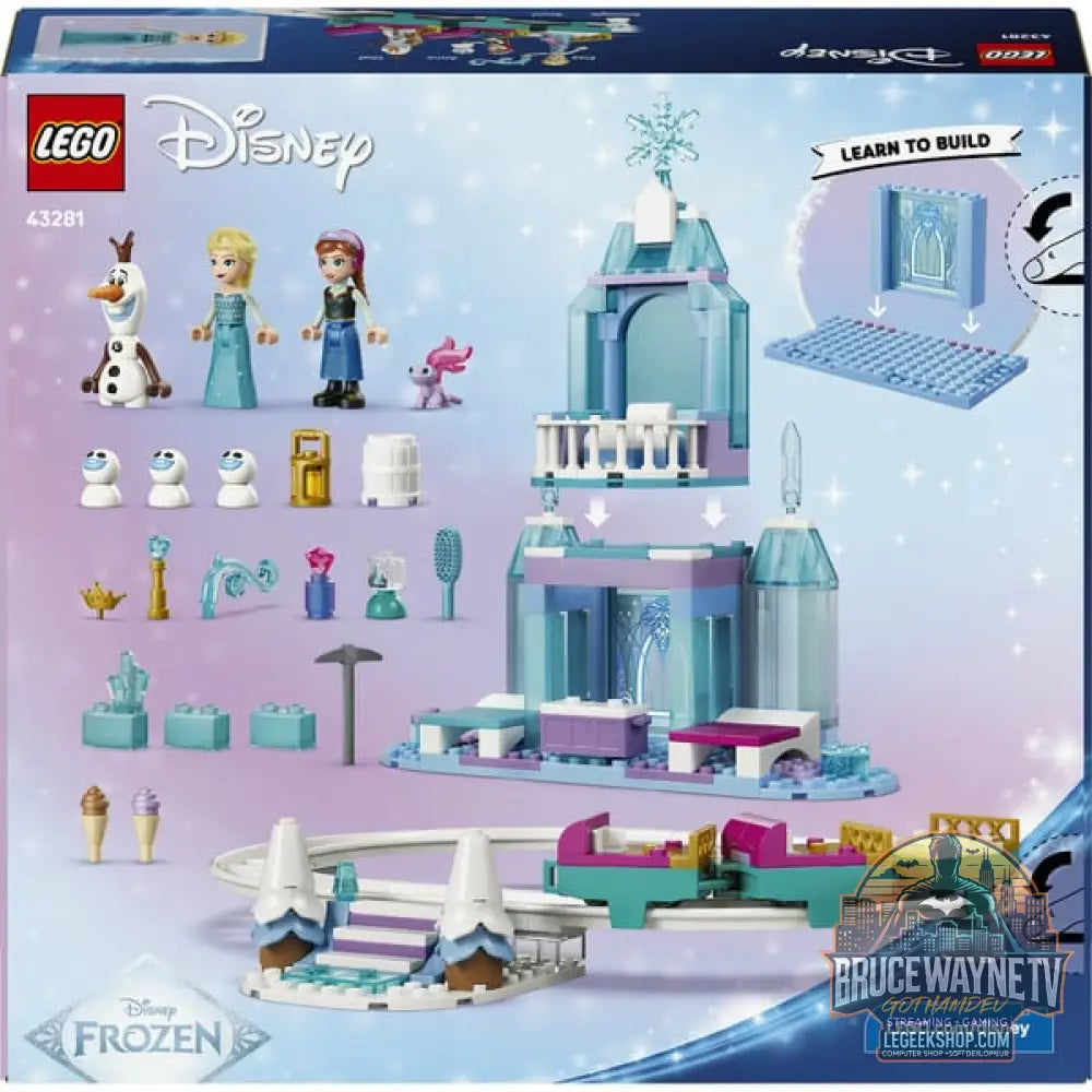 LEGO 43281 Disney Princess Elsas Schlittenfahrt um den Eispalast, jeu de construction - LEGO - vue 7
