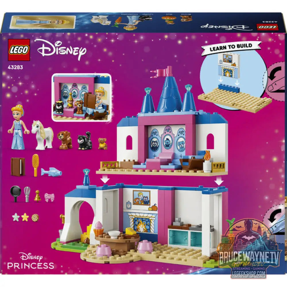 LEGO 43283 Disney Princess Cinderellas Tierpalast, jeu de construction - LEGO - vue 7