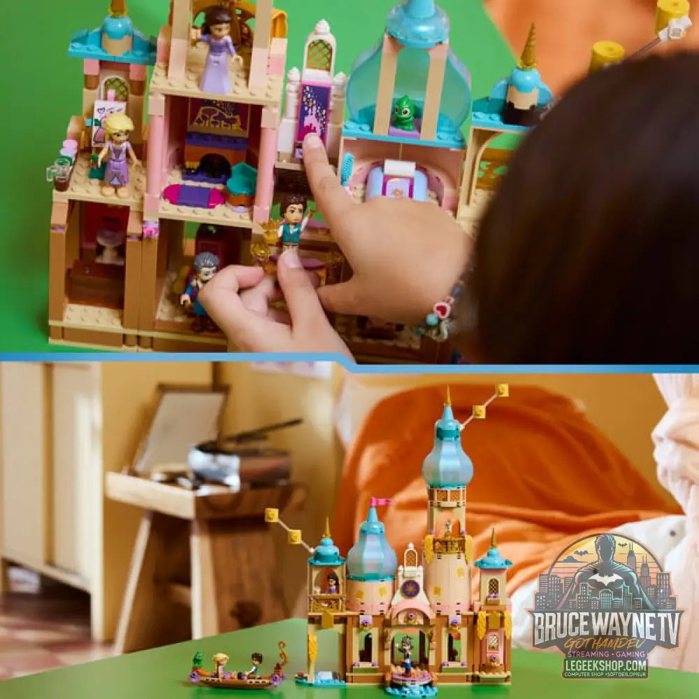 LEGO 43297 Disney Princess Rapunzels Schloss, jeu de construction - LEGO - vue 5