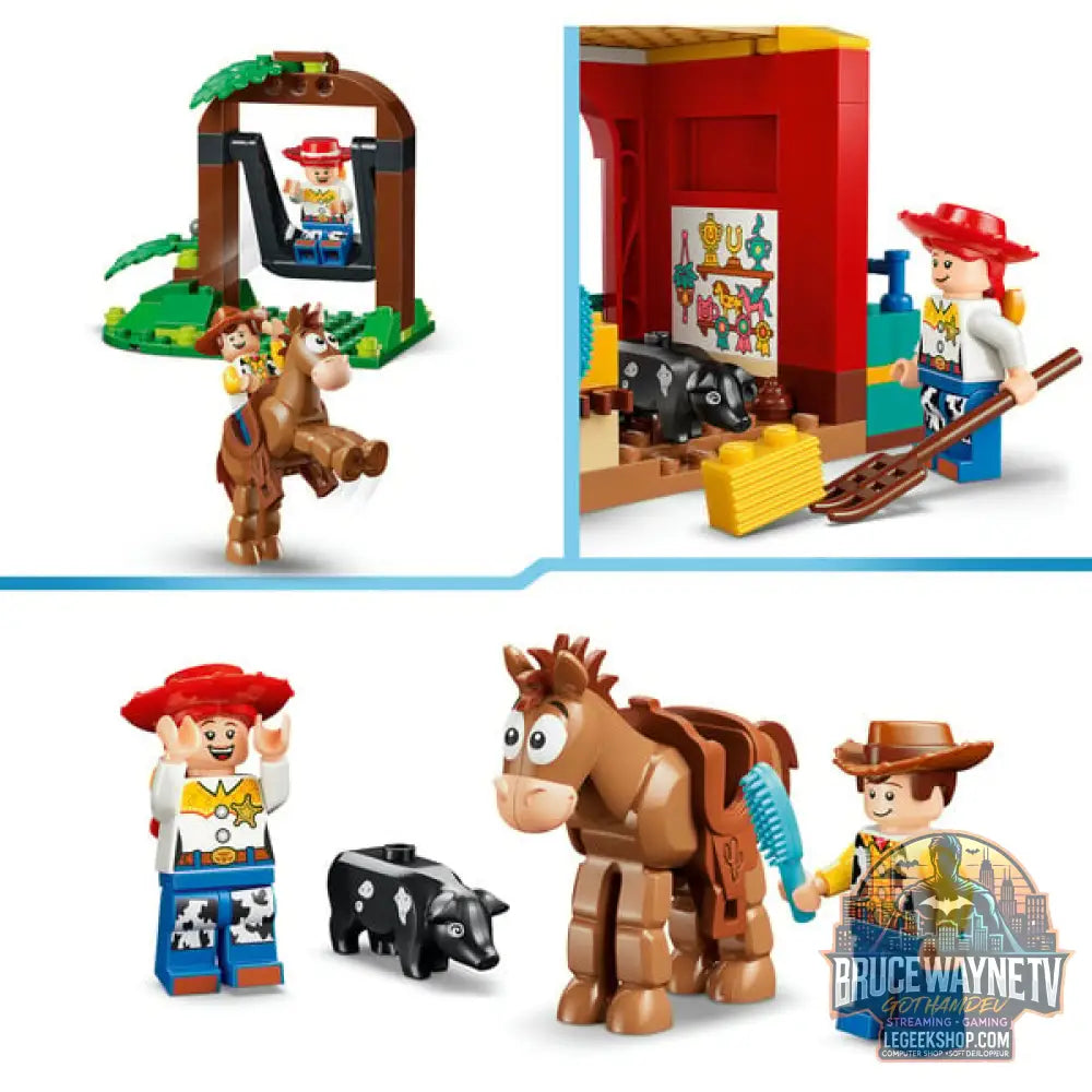 LEGO 43304 Disney Pixar Blazes Pferderanch, jeu de construction - LEGO - vue 4