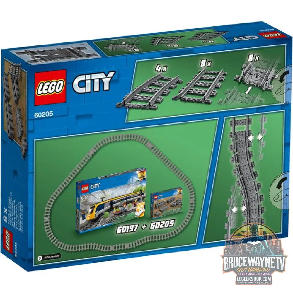 LEGO 60205 City Schienen, jeu de construction - LEGO - vue 11