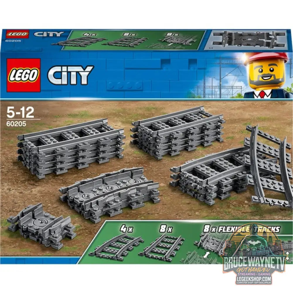 LEGO 60205 City Schienen, jeu de construction - LEGO - vue 10