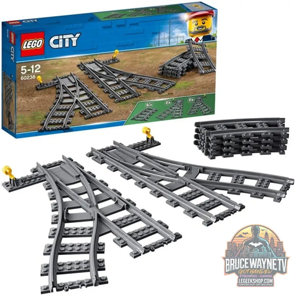 LEGO 60238 City Weichen, jeu de construction - LEGO