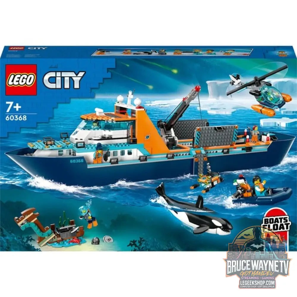 LEGO 60368 City Arktis-Forschungsschiff, jeu de construction - LEGO - vue 8