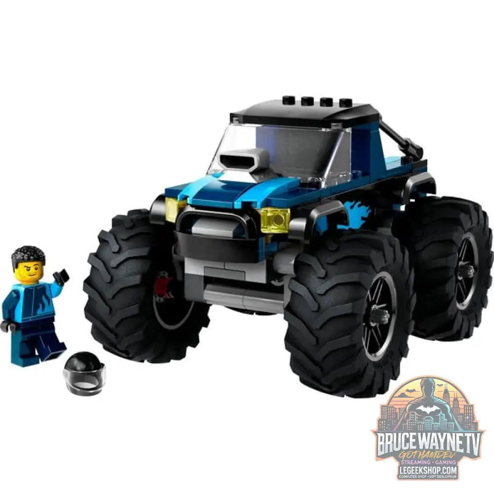LEGO 60402 City Blauer Monstertruck, jeu de construction - LEGO - vue 2