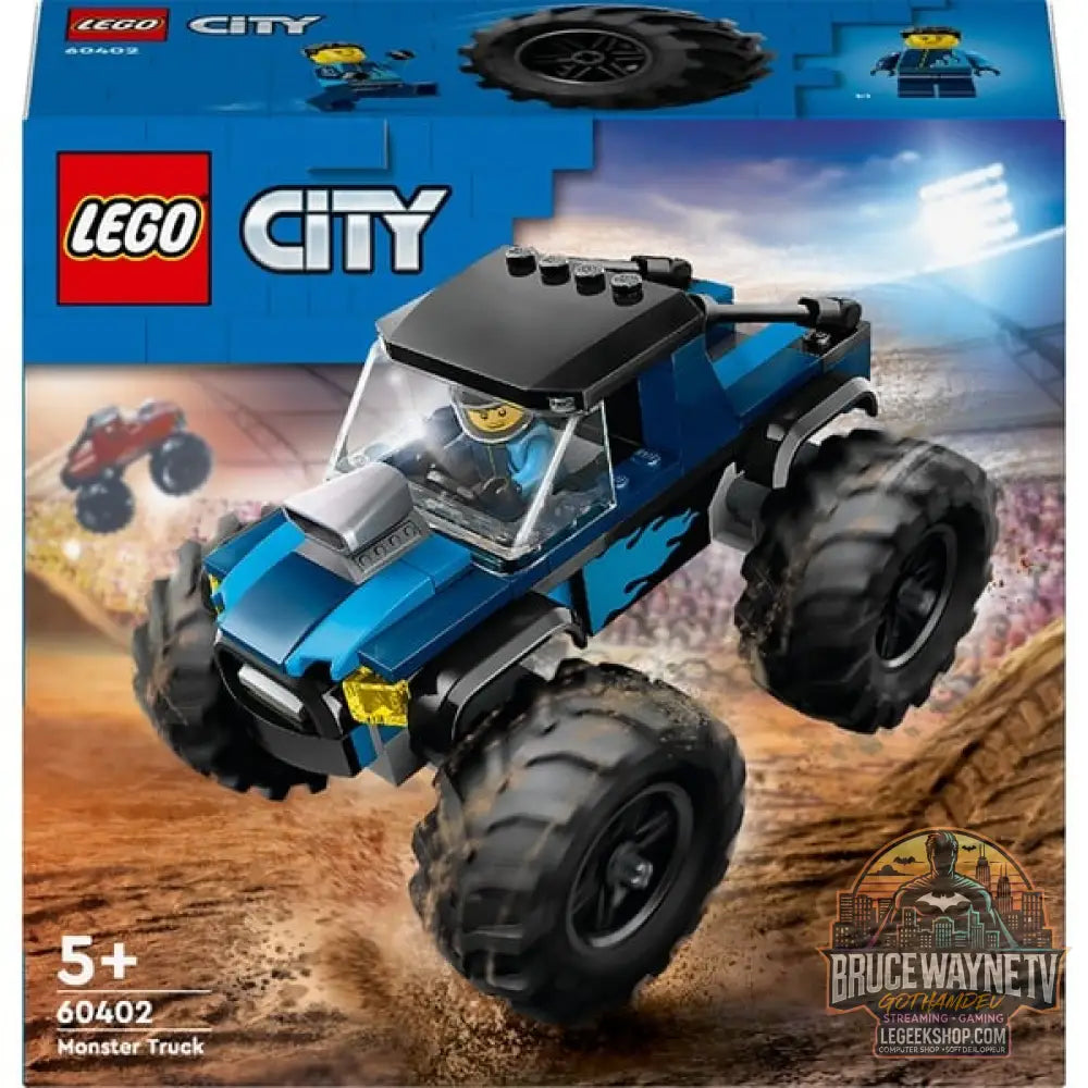 LEGO 60402 City Blauer Monstertruck, jeu de construction - LEGO - vue 11