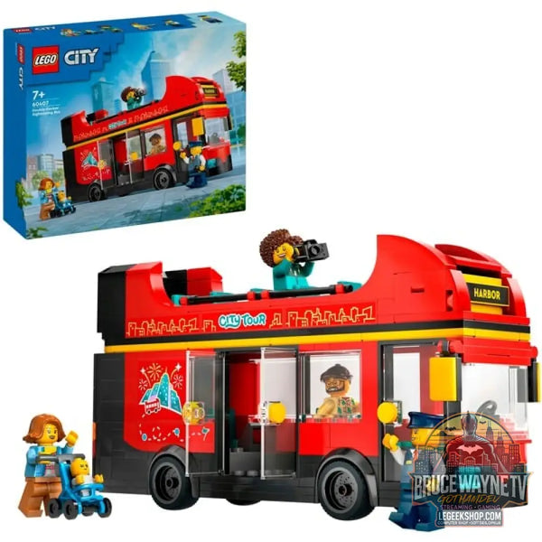 LEGO 60407 City Doppeldeckerbus, jeu de construction - LEGO