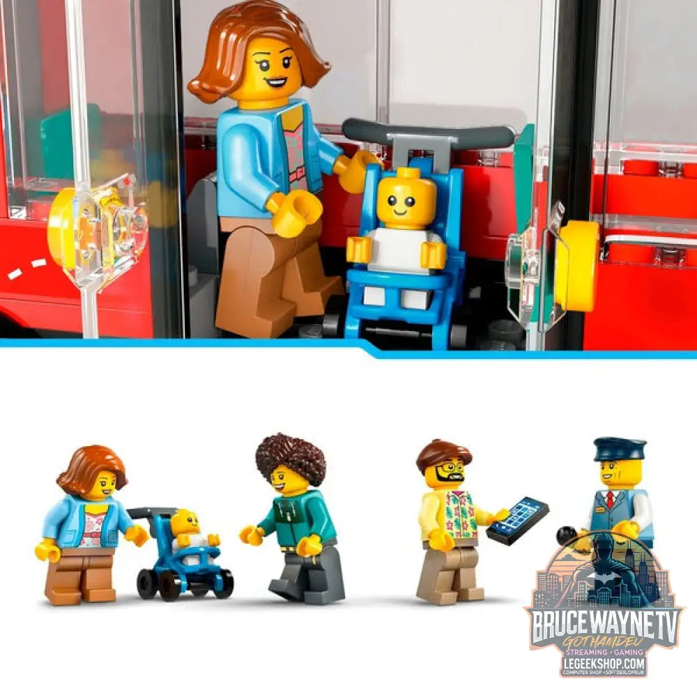 LEGO 60407 City Doppeldeckerbus, jeu de construction - LEGO - vue 5