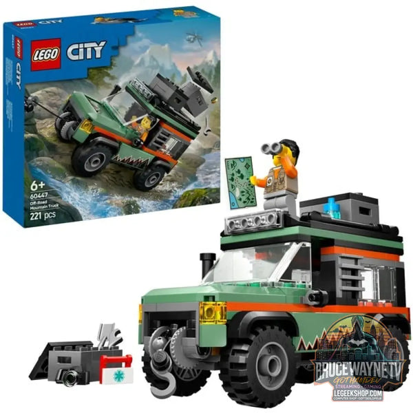 LEGO 60447 City Offroad Geländewagen, jeu de construction - LEGO