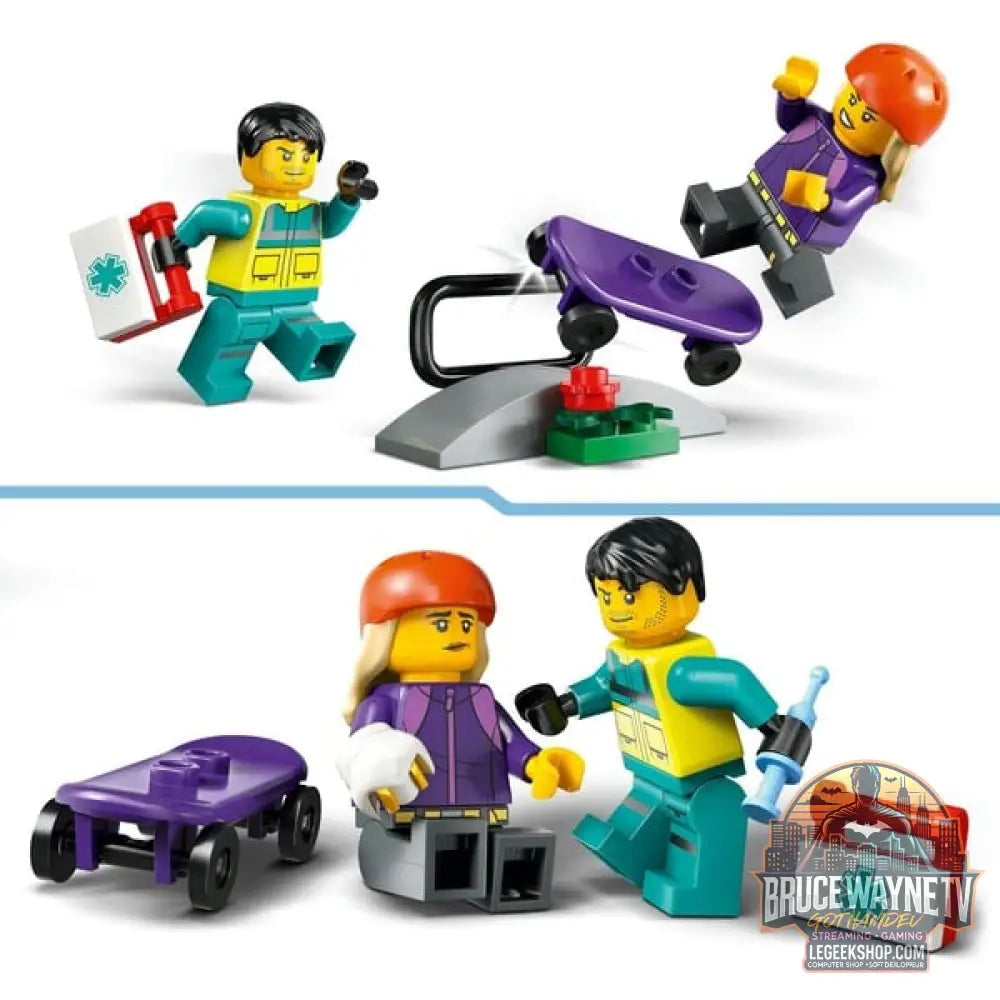 LEGO 60451 City Rettungswagen, jeu de construction - LEGO - vue 5