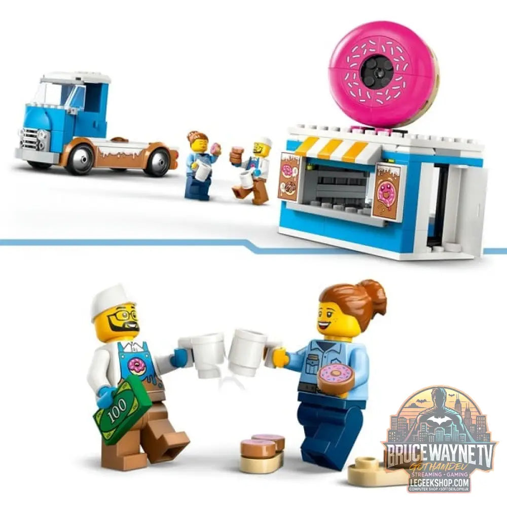 LEGO 60452 City Donut Truck, jeu de construction - LEGO - vue 5