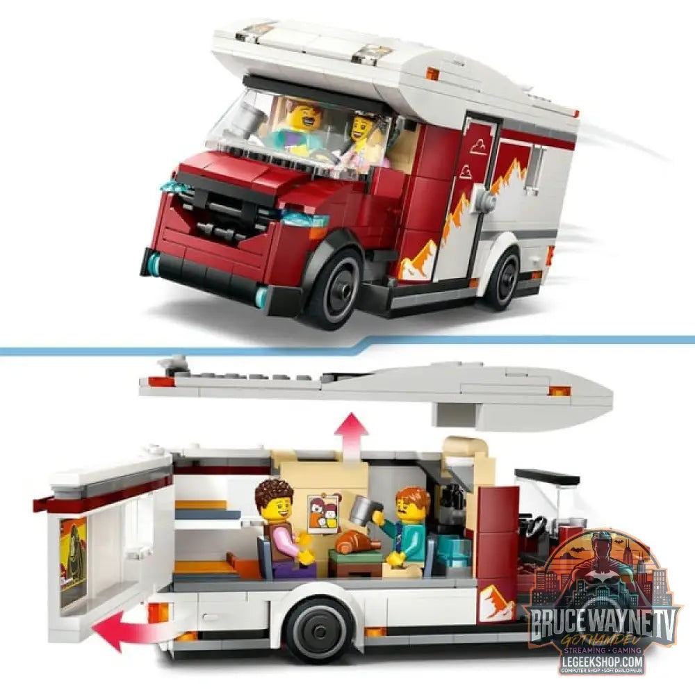 LEGO 60454 City Abenteuer-Wohnmobil, jeu de construction - LEGO - vue 4