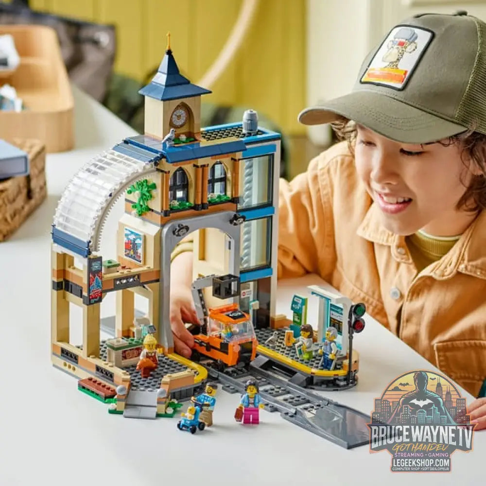 LEGO 60469 City Hauptbahnhof, jeu de construction - LEGO - vue 2